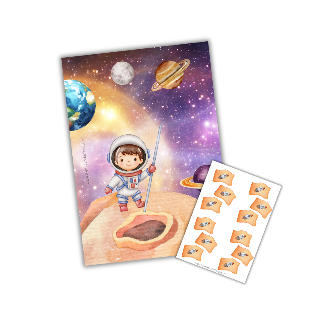 ruimte vlag prikspel (printable)