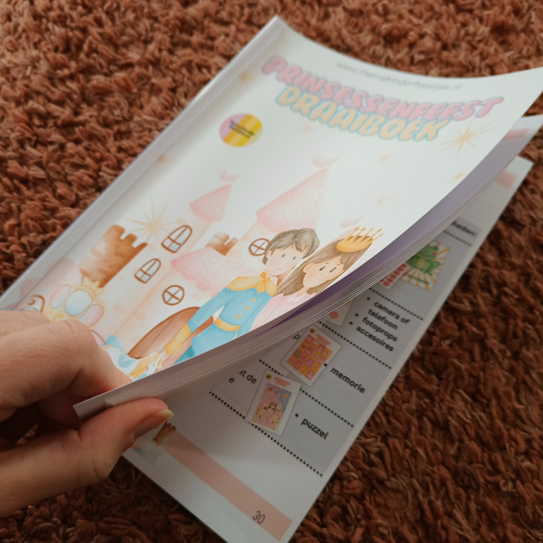 Prinsessen draaiboek (incl. KORTINGSCODE)