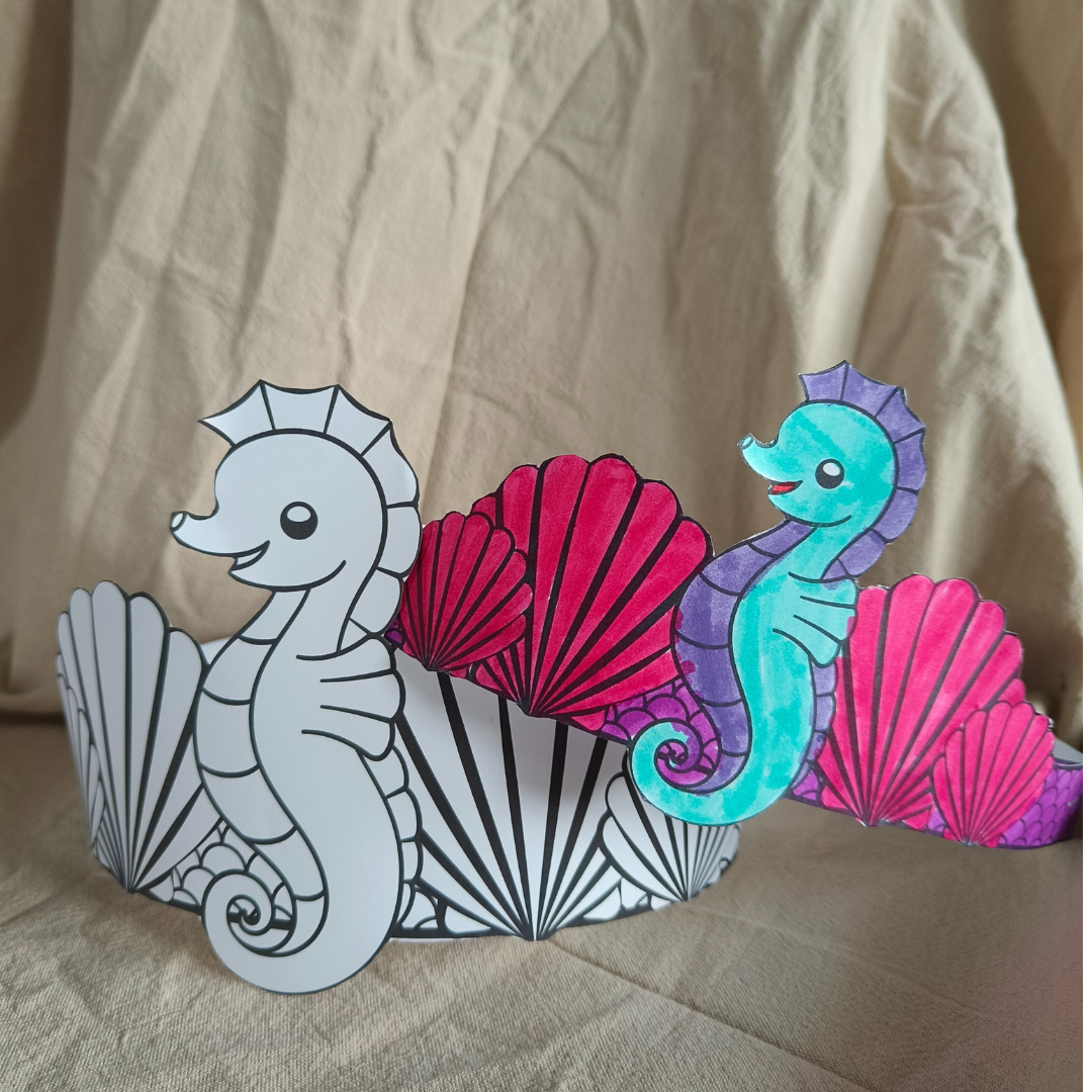 zeemeermin diadeem (printable)