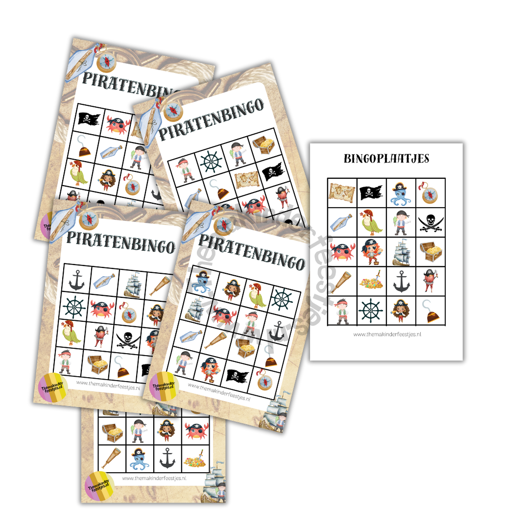 piraten bingo (printable)