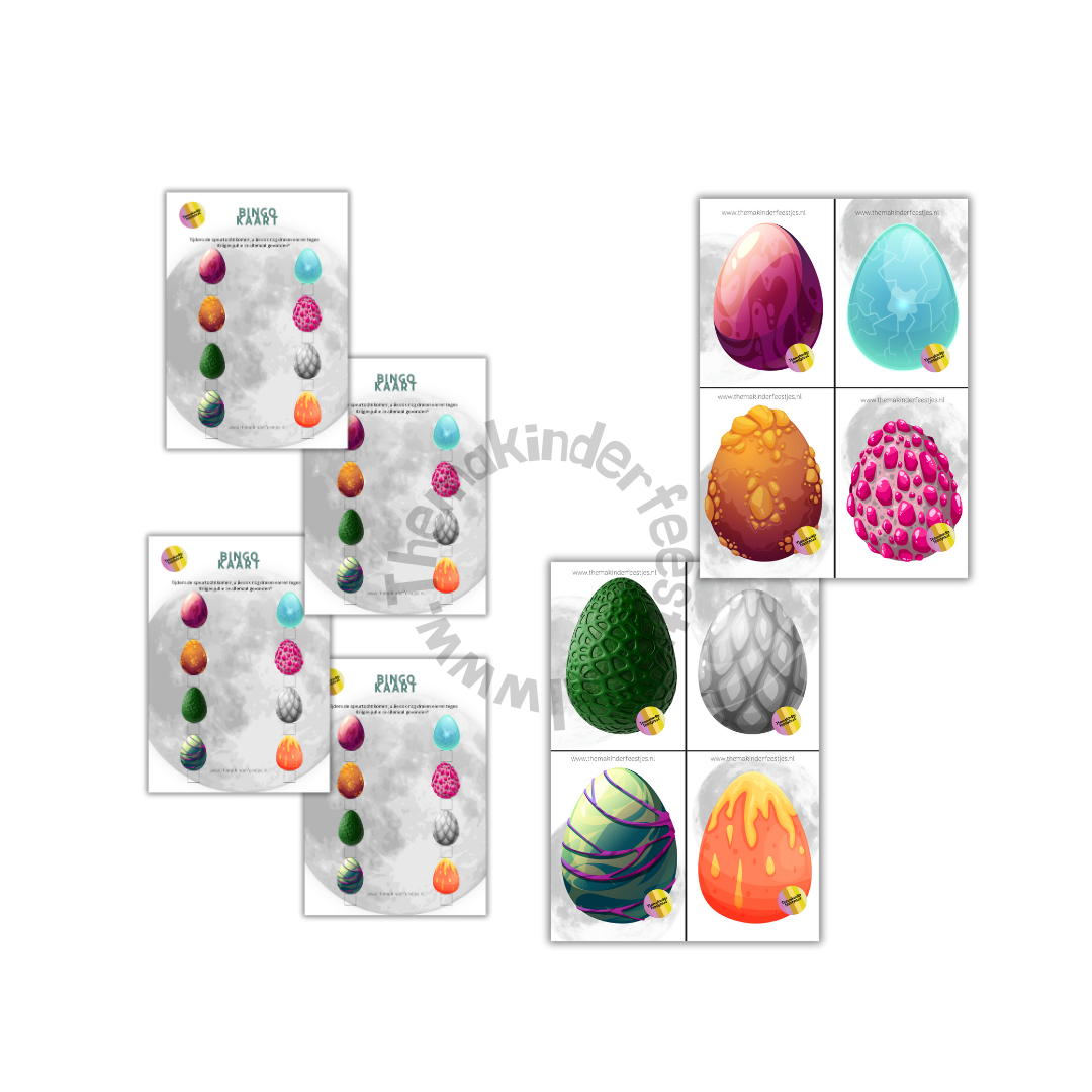 ridder - lopend bingo (printable)