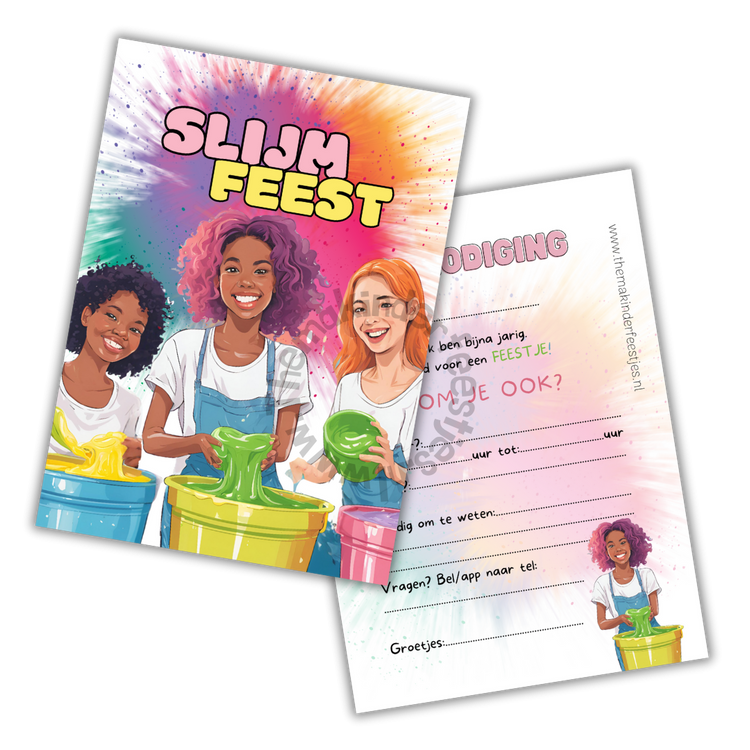 slijm feest